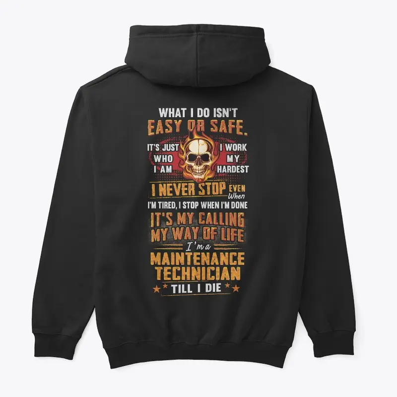 Maintenance Technician Hoodie 