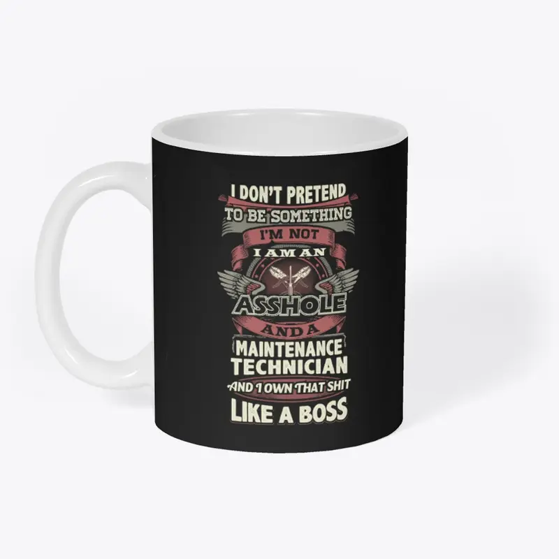 Maintenance Technician Boss Hoodie