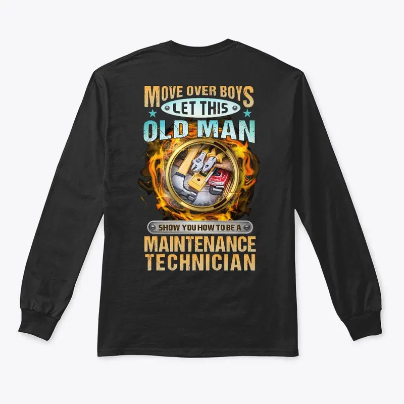 Maintenance Technician At Work Hoodie