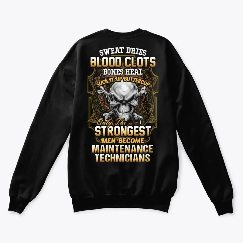 Strongest Maintenance Technician Hoodie 