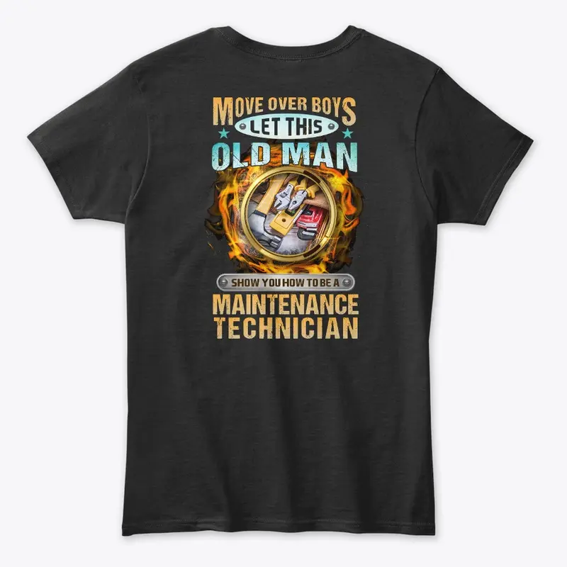 Maintenance Technician At Work Hoodie