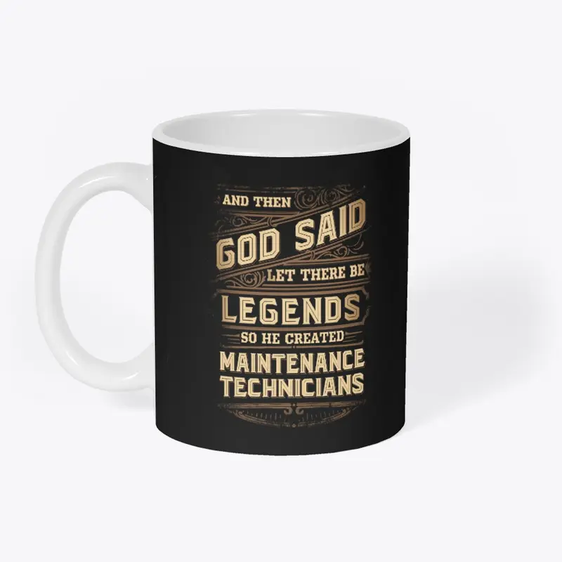 Legendary Maintenance Technician Shirt 