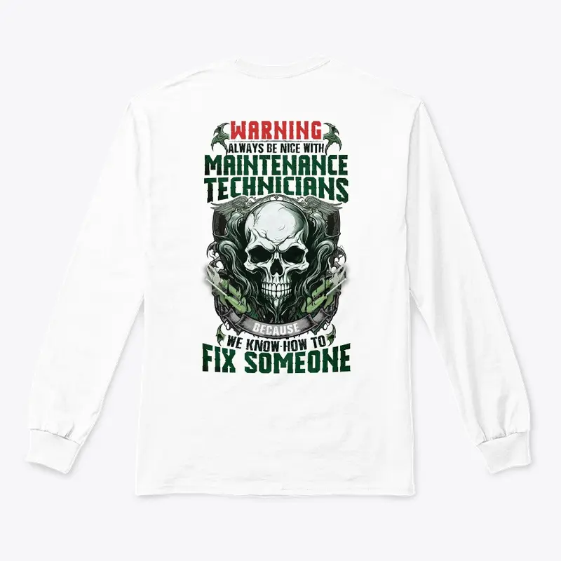 Maintenance Technician Warning Shirt 