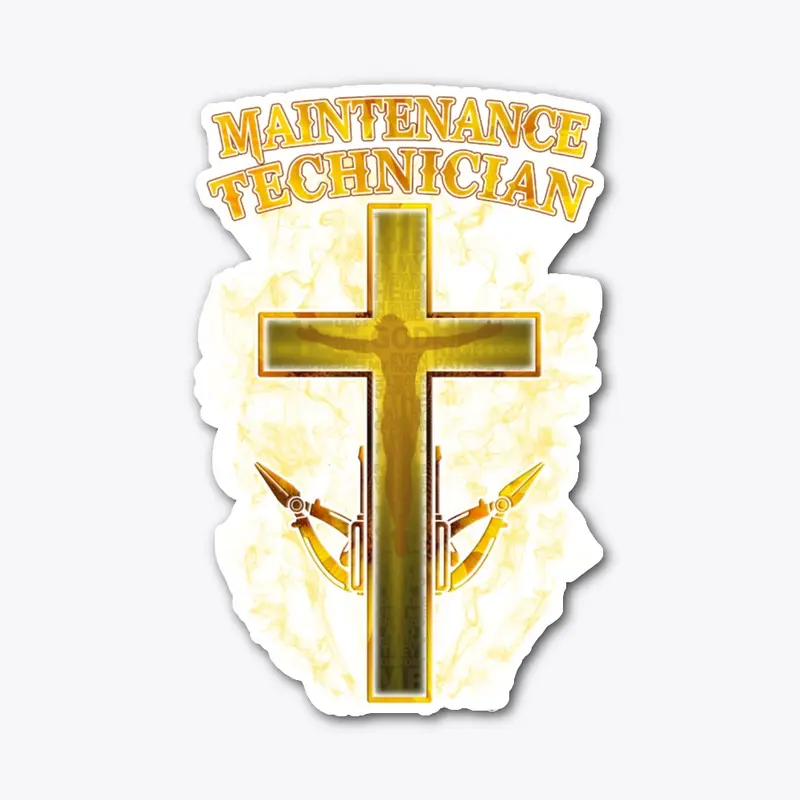 Maintenance Technician Cross Hoodie