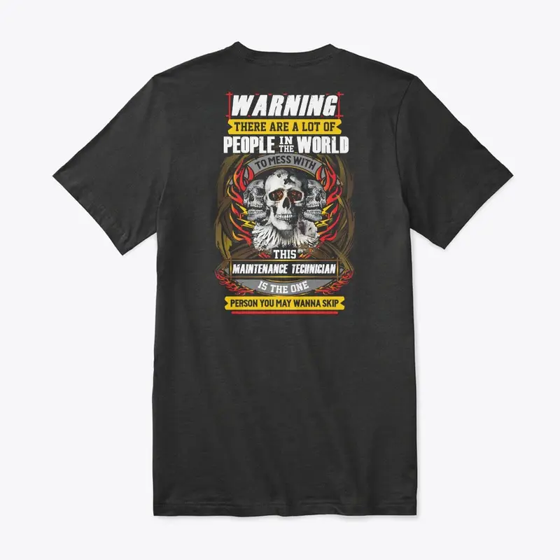 Risky Maintenance Technician Shirt 