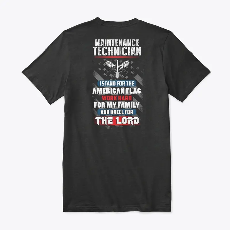 Proud Maintenance Technician Shirt 