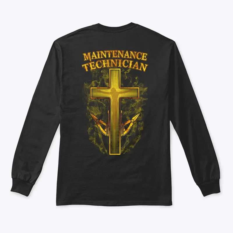 Maintenance Technician Cross Hoodie