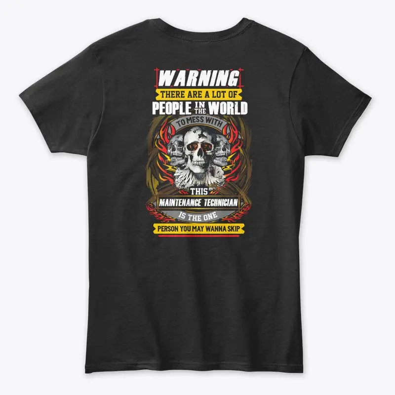 Risky Maintenance Technician Shirt 