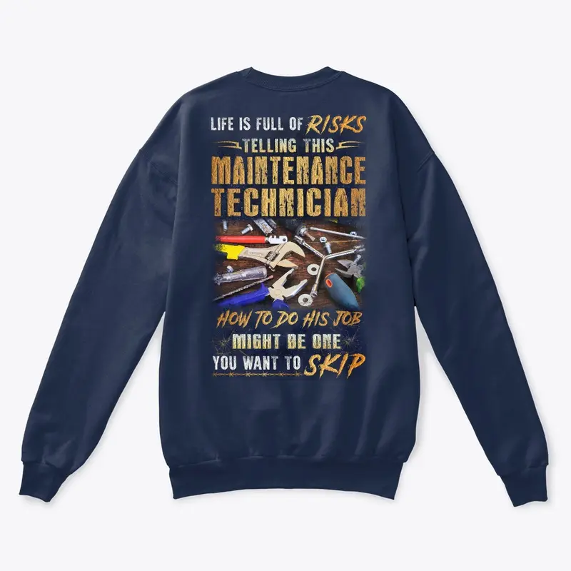 Risky Maintenance Technician Shirt 