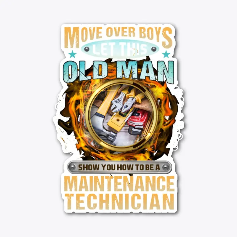 Maintenance Technician At Work Hoodie