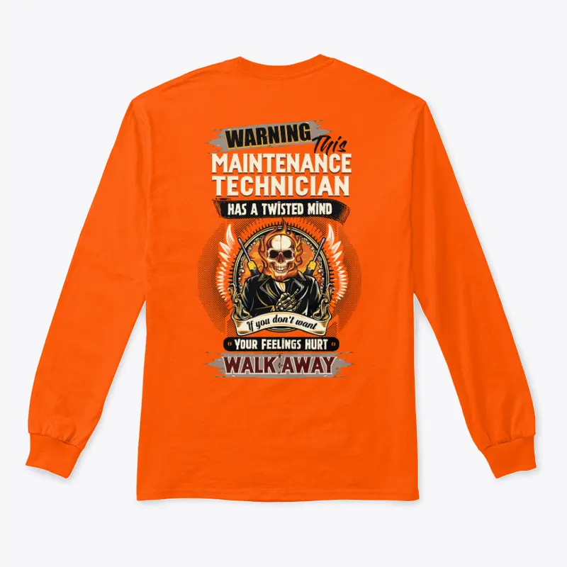 Crazy Maintenance Technician Shirt