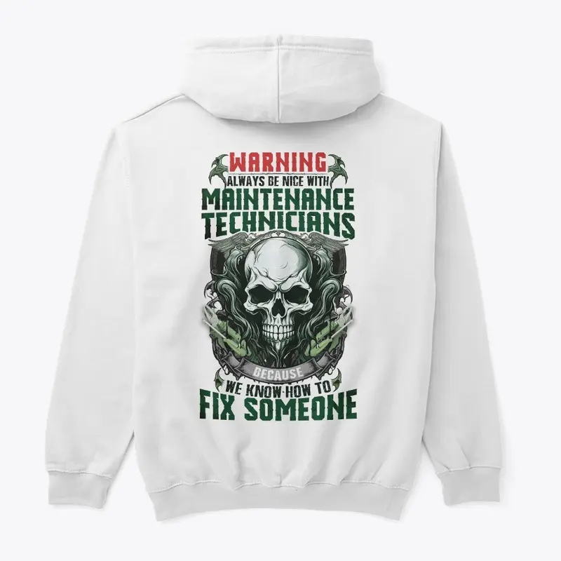 Maintenance Technician Warning Shirt 