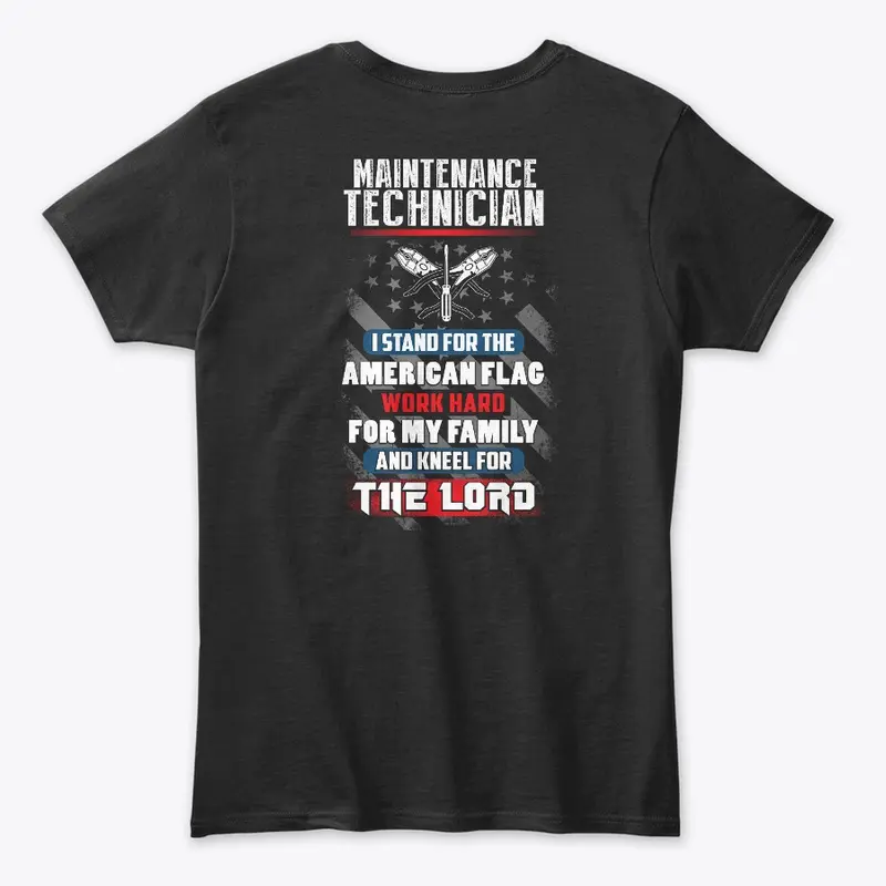 Proud Maintenance Technician Shirt 