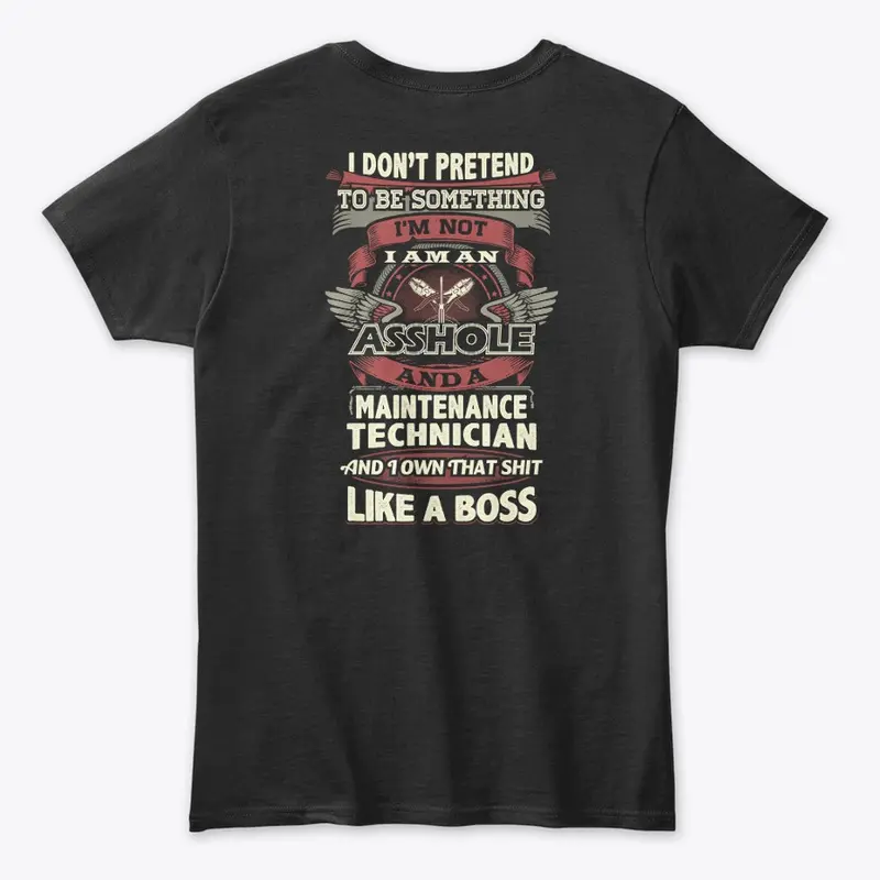 Maintenance Technician Boss Hoodie