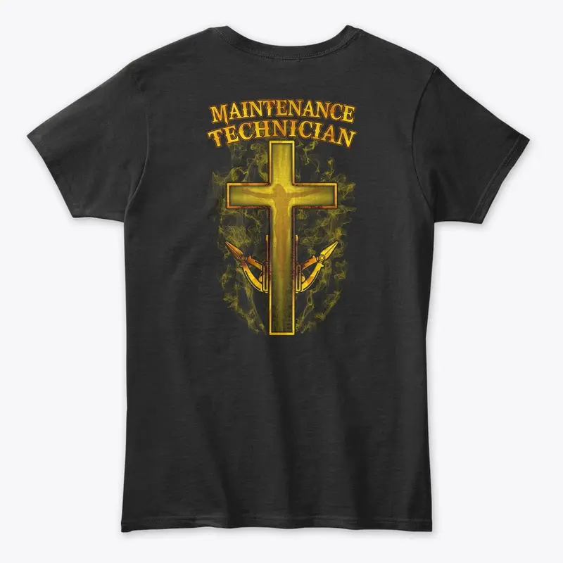 Maintenance Technician Cross Hoodie